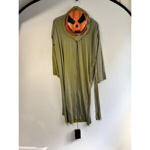 Kids Halloween Light Up Pumpkin Costume Robe with Mask Cosplay Outfit Youth 8/10